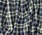 Blue-Ivory-Multi Polyester Plaid Woven Shirting Fabric By the Yard